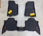 2020-2026 Jeep Wrangler 4XE Hybrid Mopar All Weather Mats 82216624AA. Fixed Price $219.34.