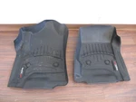 Aftermarket Weather Tech Pair Of Front Floor Mats From 2017 Suburban 1500. Fixed Price $139.93.