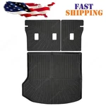 Tpe Trunk Cargo Liner & Backrest Mats Black For 2024-2026 Chevrolet Equinox. Fixed Price $43.89.