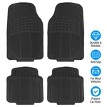 4PCS Car Floor Mats Front&rear For Suv Truck All Weather Rubber Heavy Duty. Fixed Price $23.33.
