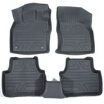 Car Floor Mats For 2019-2026 Volkswagen Jetta Black All-weather Tpe Rubber. Fixed Price $54.99.