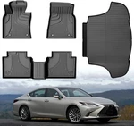 Floor Mats & Cargo Liner For Lexus ES350 / ES300H 2019-24 Tpe All Weather 787. Fixed Price $57.49.