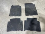 Weathertech All-weather Floor Mats For Canyon/colorado 1ST & 2ND Row Black. Fixed Price $89.00.
