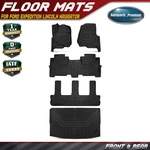 5X Front & Rear Trunk Floor Mats Ford Expedition Lincoln Navigator 2018-2024. Fixed Price $148.99.