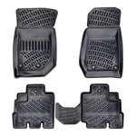 Custom 3D Molded Rubber Floor Mat For Jeep Wrangler Rubicon Jk 4 Doors 2006-2017. Fixed Price $104.40.