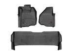 Weathertech Floorliner 2012-2016 Ford Super Duty 1ST & 2ND Row, Black. Fixed Price $231.90.