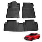 3D Floor Mats Cargo Liners For 2016-2021 Honda Civic Tpe Rubber All Weather 3PCS. Fixed Price $88.99.