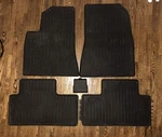 Tesla Model 3 Oem All-weather Interior Liners Floor Mats (2PC Rear Style) 5PCS. Fixed Price $120.00.