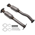 Rear Catalytic Converters Set For Infiniti QX56 5.6L 2004-2010 Direct-fit. Fixed Price $87.64.