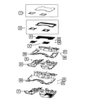 Genuine Mopar Mat Kit-floor Front 6WL752X7AA. Fixed Price $447.35.