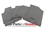 2007-2008 Nissan Altima 4PC Carpet Floor Mat Set Frost Light Grey. Fixed Price $80.93.