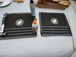 1971-1976 Buick Nos Tri-shield Handy Mats Floor Brown Gm # 981875 Oem Nice. Fixed Price $150.00.
