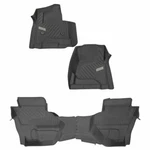 2014-2018 Chevrolet Silverado Crew Cab Front & Rear Floor Liner Package Black Oe. Fixed Price $239.98.