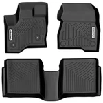 Oedro Floor Mats Fit 2009-2019 Ford Flex, Unique Black Tpe All-weather Gu.... Fixed Price $178.48.