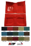 Mustang Carpet Molded 2 Piece Original Style Looped 1965 1966 1967 1968 - Acc. Fixed Price $208.95.
