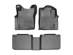 Weathertech Floorliner For 2012-2015 Toyota Tacoma 1ST & 2ND Row, Black. Fixed Price $199.90.