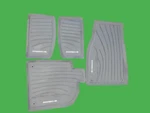 Porsche Taycan 2023 All Weather Floor Mats Set Front Rear Black 9J104480021. Fixed Price $266.52.