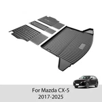 All Weather 3D Tpe Cargo Liner + Backrest Mat Fit For 2017-2025 Mazda CX-5. Fixed Price $71.89.