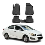 Omac Floor Mats Liner For Chevrolet Aveo Sonic 2012-2015 All-weather. Fixed Price $79.99.