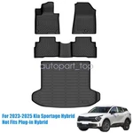 For 2023-2025 Kia Sportage Hybrid Floor Mats Liners &trunk Cargo Full Tpe. Fixed Price $102.49.