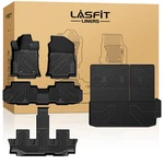 Lasfit Tpe Floor Mats For Subaru Ascent 2019-2026 Cargo With Seatback. Fixed Price $219.00.