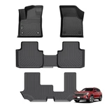 Anbingo Custom Floor Mats Vw Atlas 2018-2026 7 Passenger Full Set Black. Fixed Price $179.99.
