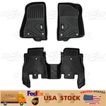 Mkr Waterproof Tpe Floor Mats For 2018-2026 Jeep Wrangler Jl Unlimited 4-DOOR. Fixed Price $90.00.