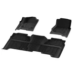 3D Molded Floor Mats Liners For Chevy Silverado 1500 14-19 Gmc Sierra Double Cab. Fixed Price $84.00.
