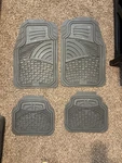 Oxgord 4-PIECE Set Tactical Heavy Duty Rubber Floor Mats, Grey. Fixed Price $45.00.