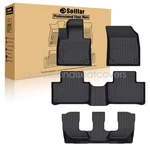For 2016-2025 Volvo XC90 Phev 7 Seats Tpe Floor Mats Liners All Weather Black. Fixed Price $90.39.
