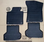 Original Audi A3 Floor Mats Type 8P From 2003 - 2012 Rubber. Fixed Price $103.59.