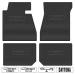 66-70 Dodge B-body Custom Rubber Floor Mats Choose Color And Logo. Fixed Price $229.00.