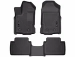 Husky Weatherbeater FRONT/2ND Row Floor Mats 3PC Fits 2019-2023 Ranger Black. Fixed Price $149.99.