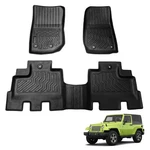 Floor Mats Liners Carpets For 2014-2018 Jeep Wrangler Unlimited 4-DOOR. Fixed Price $69.99.