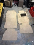 1996-2001 Mercedes-benz W210 Floor Mats E320 E300 E430 E420 Tan Sand Oem. Fixed Price $99.95.