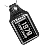 1979-1993 Classic American Car 3ND Gen Mustang Model Years Faux Leather Key Ring. Fixed Price $16.95.