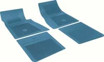 67-74 Impala Bel Air Caprice 69-81 Blazer Bow Tie Floor Mat Set Medium Blue. Fixed Price $270.69.