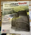 Weathertech Rear Floor Liner Mats 449032 Nib 2016-2022 Chevrolet Malibu. Fixed Price $79.00.