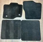 Ford F-150 Floor Mats 2015-2020 Crew Cab Genuine Set Of 4 Black Gently Used. Fixed Price $39.99.