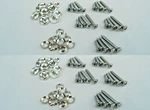 60PCS Chrome Interior/exterior Hardware! For Old School Classic/vintage Vehicles. Fixed Price $39.00.