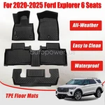 Tpe Row Floor Mats Liner Set 2022 2023 2024 2025 Ford Explorer 6-PASSENGER. Fixed Price $81.39.