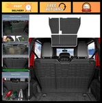 Xipoqix Backrest Mats Compatible With 2018-2025 Jeep Wrangler Jl Unlimited 4X4. Fixed Price $85.99.