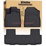Tpe Floor Mats Liner For 2026 Honda Passport 4-DOOR Front-rear All Weather Black. Fixed Price $88.89.