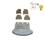 2008-2013 Nissan Rogue Grey Carpet Floor Mats 5 Pc Set Front Rear Trunk Oem. Fixed Price $138.61.