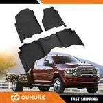 Oumurs Floor Mats Liners Set Fit For 2019-2026 Ram 2500/3500 Crew Cab 3D Molded. Fixed Price $81.95.