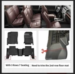 Lasfit Floor Mats For Toyota 4RUNNER 2013-2024& Lexus GX460 2014-2023 5-SEAT Tpe. Fixed Price $30.00.