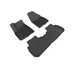 3D Maxpider Pair Of Custom Fit Black Kagu Front Floor Liners For Cadillac XT5. Fixed Price $124.99.
