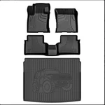 3D Floor Mats & Rear Trunk Cargo Liner Tpe, Fits 21-26 Ford Bronco Sport. Fixed Price $119.95.