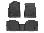 Husky Weatherbeater Floor Liners Fit 12-22 Toyota Sequoia W/o 2ND Console 3P Blk. Fixed Price $149.99.