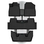 3D Car Floor Mats For 2023 2024 2025 Honda Pilot All Weather Tpe Rubber. Fixed Price $70.99.